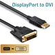 HDmatters DisplayPort to DVI cable DisplayPort DP to DVI Monitor video cable DP in to DVI out