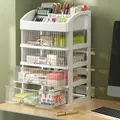 Multi-Layers Drawer Makeup Organizer Large Capacity Plastic Cosmetic Storage Box Jewelry Lipstick