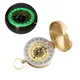 Compass New Outdoor Camping Hiking Portable Pocket Brass Gold Color Copper Compass Navigation with