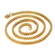 Punk Box Chain Link Necklace 3mm Gold Silver Color Stainless Steel Necklaces For Women Men Fashion