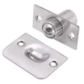 Stainless Steel Adjustable Roller Ball Door Spring Catch Lock Internal Latch Set Cabinet Gate Door