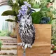 1 Set Fake Bird Repel Owl Scarecrow With Bells Waterproof Hanging Fake Bird Scare Device Outdoor
