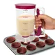 900ml Batter Flour Paste Dispenser For Cupcake Cookie Cake Muffins Measuring Cup Cream Speratator