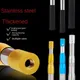 1.5-2.1m Retractable Fishing Landing Net Rod Stainless Steel Fishing Net Extension Rod Portable