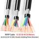 10 20 30 40 50M RVVP Shielded Cable 26/24/22/20/18/17AWG 2/3/4/5/6/7/8 Core Shielded Control Signal