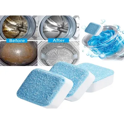 10/5pcs Washing Machine Water Tank Cleaning Part Descaling Effervescent Tablets Effective Descaling Agent Laundry Balls Bathroom
