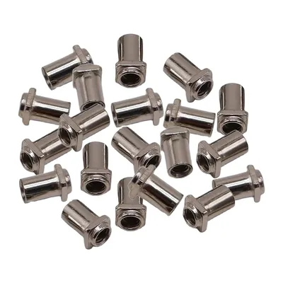 20 Pieces Drums Screws Nut Drum Part Practical Drum Set Easy to Install Durable Replacement