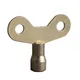 2pcs Kitchen Faucet Keys for Ventilation Air Valve Bathroom Retro Radiator Plumbing Keys Solid Iron