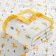 Baby blanket cartoon print 100% cotton 6-layer bath towel hug quilt children's towel quilt baby