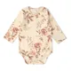 Spring Autumn Infant baby girl Romper Jumpsuit/climbing suit cotton Long-sleeved Top Fashion