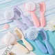 2Pcs/Set Cute Kids Baby Hair Brush And Comb Set For Newborns & Toddlers Baby Brush Soft Bristles