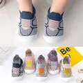 Summer Breathable Mesh Baby Shoes Newborn Toddler Shoes Baby Girl Baby Socks Shoes Soft Bottom