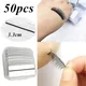 50pcs Self-Sticker Reusable Lash Glue Strip Eyelashes Extension Hypoallergenic Glue Strips Female