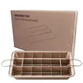 1Pc Baking Dishes Non-Stick Bakeware Square Brownie Pan Bread Cake Pans Lattice Chocolate Dessert