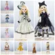 Fashion 30cm Doll in Costume Cloth Sweet Accessories 30cm Doll Dress Set Colorful NO Doll 30cm Doll