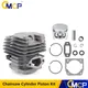 CMCP 1 Set Diameter 45mm Chainsaw Cylinder and Piston Set Fit 52 52cc Chainsaw Spare Parts for