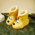 Cheerful Mario Cute Children Rain Shoes Baby Rain Boots Waterproof Girls Students Non-slip Baby Boys