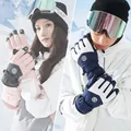 Windproof Warm Snow Gloves Skiing Hiking Cycling Winter Ski Gloves Unisex Snowboard Mittens