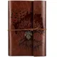 A6 Writing Journals Notebooks Vintage Refillable PU Leather Notebook Personal Travel Diary Gifts for
