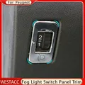 ABS Car Headlight Switch Panel Cover Trim Sticker per Peugeot 2008 208 3008 301 308 408 C3 C4L C4 C5