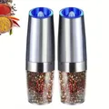 Pepper Mill Electric Herb Coffee Grinder Automatic Gravity Induction Salt Shaker Grinders Machine