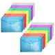 24*17CM Transparent Plastic A5 Folders File Bag Document Hold Bags Folders Paper Storage