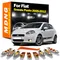 MDNG 9 pz per Fiat Grande Punto 2005-2010 2011 2012 lampada del veicolo LED interni Dome Map Light