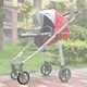 Stroller Tire For Uppababy Cruz V1 Pushchair Front Wheel PU Tubeless Tyre Cover Wheel Casing Baby