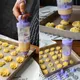 Cookie Gun Discs Set with 10 Flower Pieces and 8 Cake Decorating Tips and Tubes Cookie Press Classic