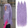 "30 ""Ariel Curl Hair sintetico Deep Wave Twist Crochet Hair Soft Ariel Curl Crochet trecce estensioni"