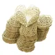 50pcs Chocolate Paper Holders Truffle Cups Candy Wrapping Rose Edge Packaging Paper Holder Wedding