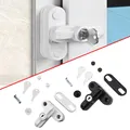 With Key Window Locks Aluminum Alloy Sash Window Jammer UPVC Timber Composite Door Window Restrictor