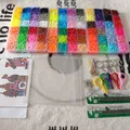 Perler Beads Kit 5mm/2.6mm Thermal Mosaic Hama Beads Kit Completo 3D Puzzle DIY Toy Kids Handmade