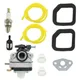 Carburetor Kit For Ryobi RBC254SESO Brushcutter RLT254CDSO RLT254CSEON RLT254SDSO Line Trimmer