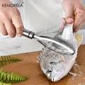 304 Stainless Steel Fish Scale Planer Fish Scale Grater Manual Fish Scale Removal Scraper Kitchen