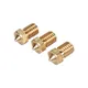 5/10PCS 3D Printer Parts 3D V6&V5 J-Head 3D Brass Nozzle Extruder Nozzles