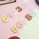 Candy Color Happy Birthday Digital Candle Multi Colored First Year Celebration Cake Decoration