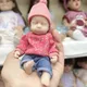 18Cm 7Inches Reborn Baby DollsMini Reborn Baby Girl Dolls Super Floppy Silicone Mini Baby Doll