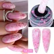 Mtssii 7ML Glitter Foil Quick Extension Nail Gel Semi Permanent Acrylic White Clear Nude Gel Nail