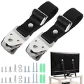 1 Pair of TV anchor strap baby sunscreen/safety wall mounted anti-tip kit shock harness for flat