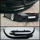 For VW Volkswagen Golf GTI R32 Jetta MK5 CUPRA Front Bumper Lip Universal 3pcs Diffuser Black Bumper