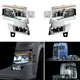 770S LED 5V Headlight Lighting System Lamp for 1/14 Tamiya RC Truck SCANIA Scania 770S 8X4 56368