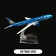 Scale 1:400 Metal Aviation Replica Vietnam A350 Asia Airline Boeing Airbus Aircraft Model Plane