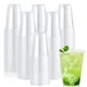 50/100 pcs 7oz Clear Disposable Plastic Cups 7oz PET Crystal Plastic Cups BPA Free Ultra Clear