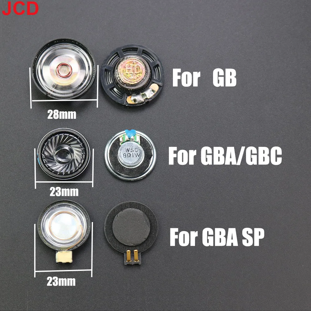 JCD 1 Pz 23mm 28mm Altoparlante Più Forte Per Gameboy Color Advance GBC GBA per Gameboy Advance SP GBA SP Altoparlante