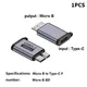 USB A/C To Micro B USB3.0 Adapter TypeC Female To Micro B Male Fast Charge USB Micro b To Type C