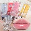 Lasting Moisturizing Liquid Lipstick Cherry Red Pink Jelly Lipgloss Sexy Non Sticky Cup Lip Tint