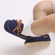 New Gentleman's Baptist Shoes Girls Boys Casual Shoes Leather Cotton Non-slip Soft-sole Infant