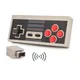 For mini NES game controller wireless red and white 2.4G wireless controller mini Classic Edition