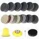 184Pcs 2 Inch Sanding Disc Carbide 60-10000 Grit Sanding Sheet Wet Dry Sandpaper Sanding Paper for